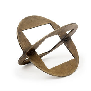 Cusco I Gold Geometric - Elite Maison