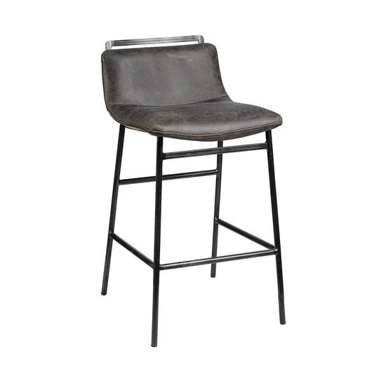 Kavalan I Leather Seat Counter Stool - Elite Maison
