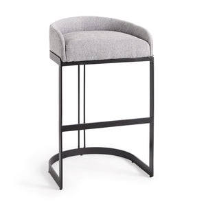 Hollyfield Fabric Seat Bar Stool