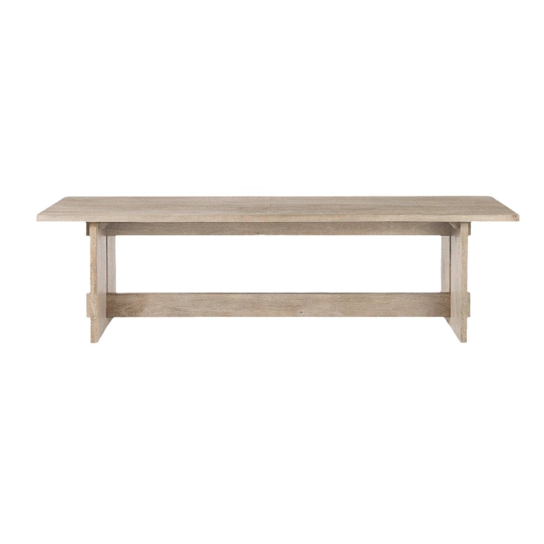 Aida Wood Dining Bench