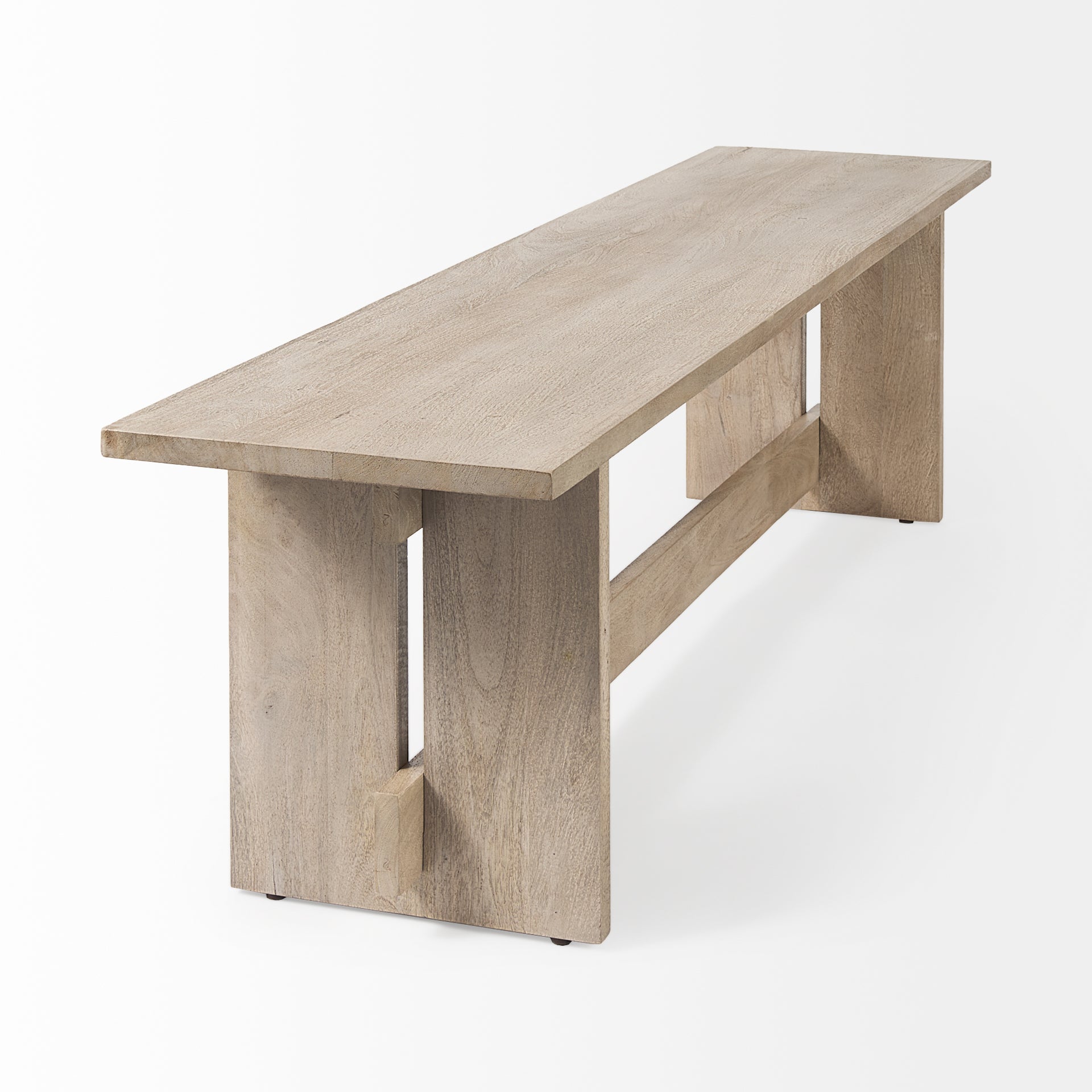 Aida Wood Dining Bench