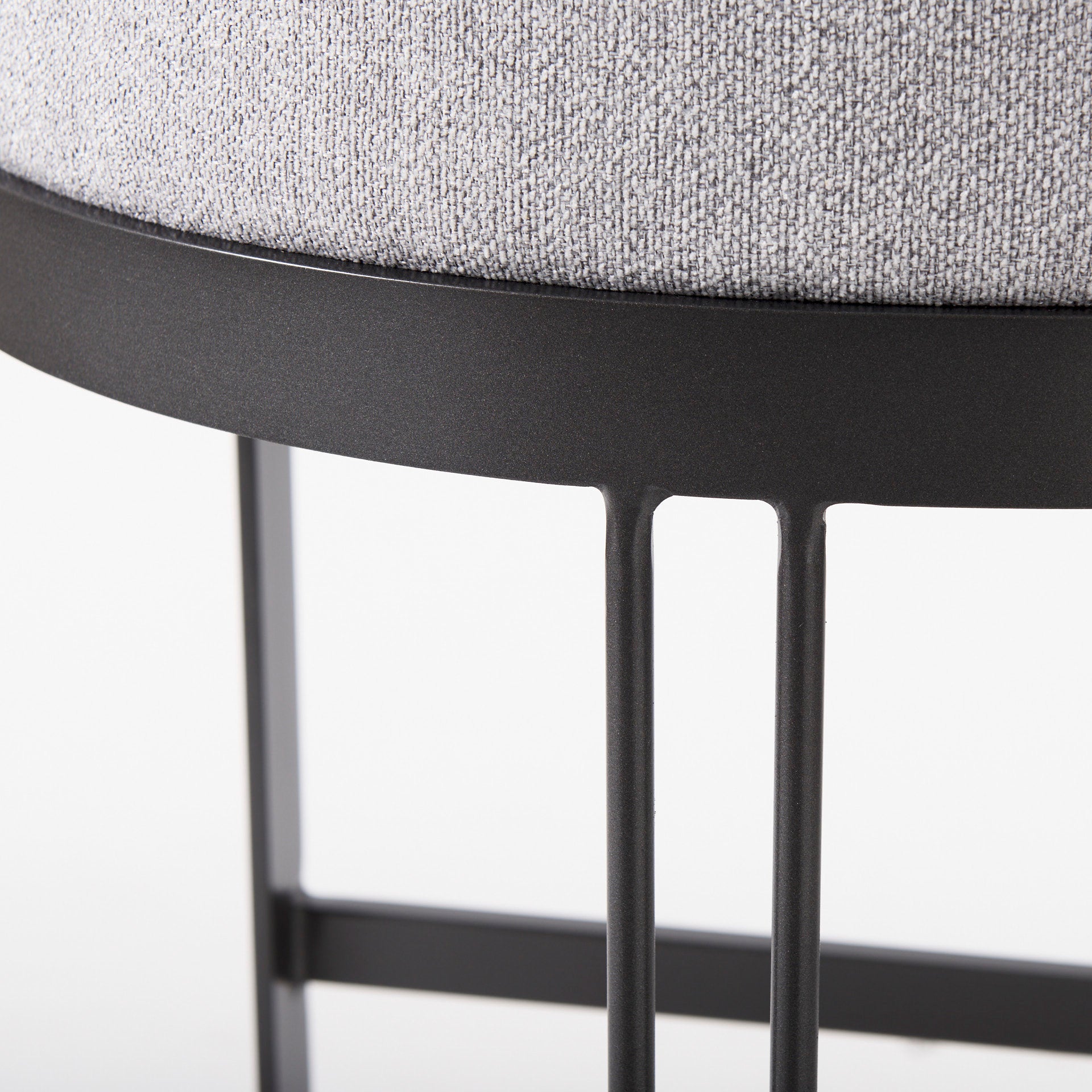 Hollyfield Fabric Seat Bar Stool