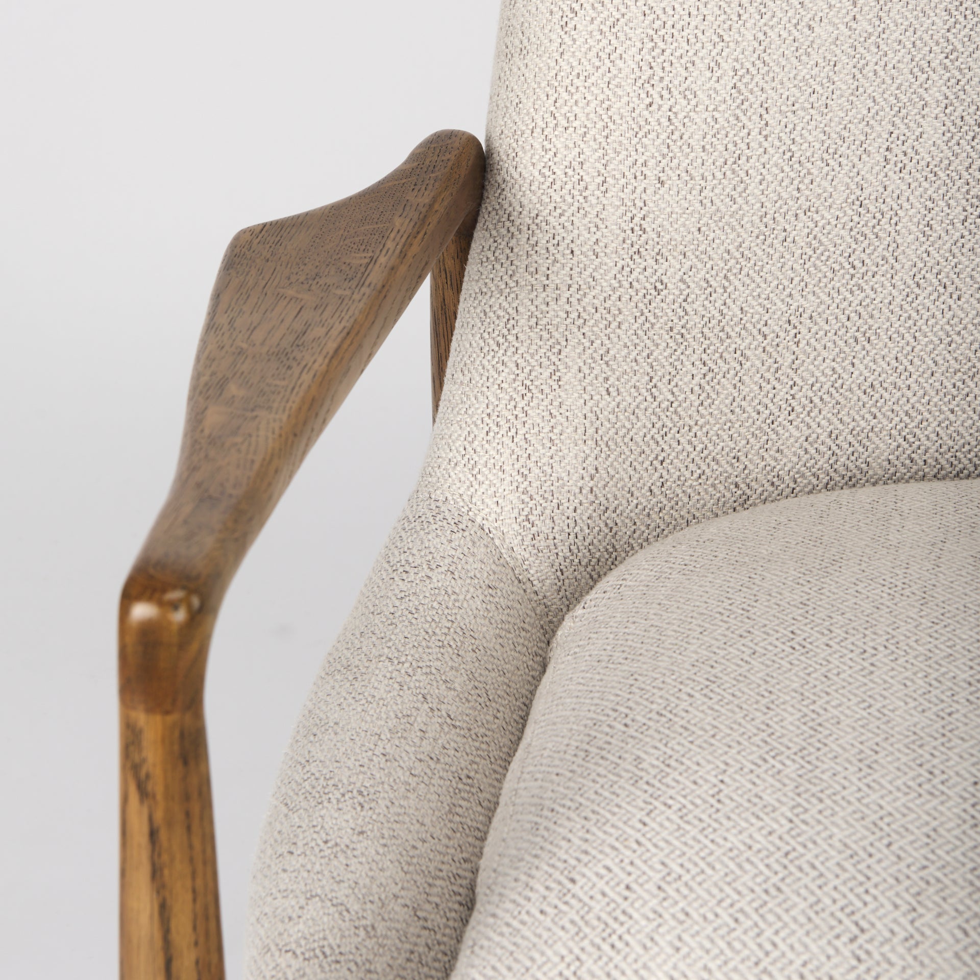 Westan Cream Fabric Accent Chair