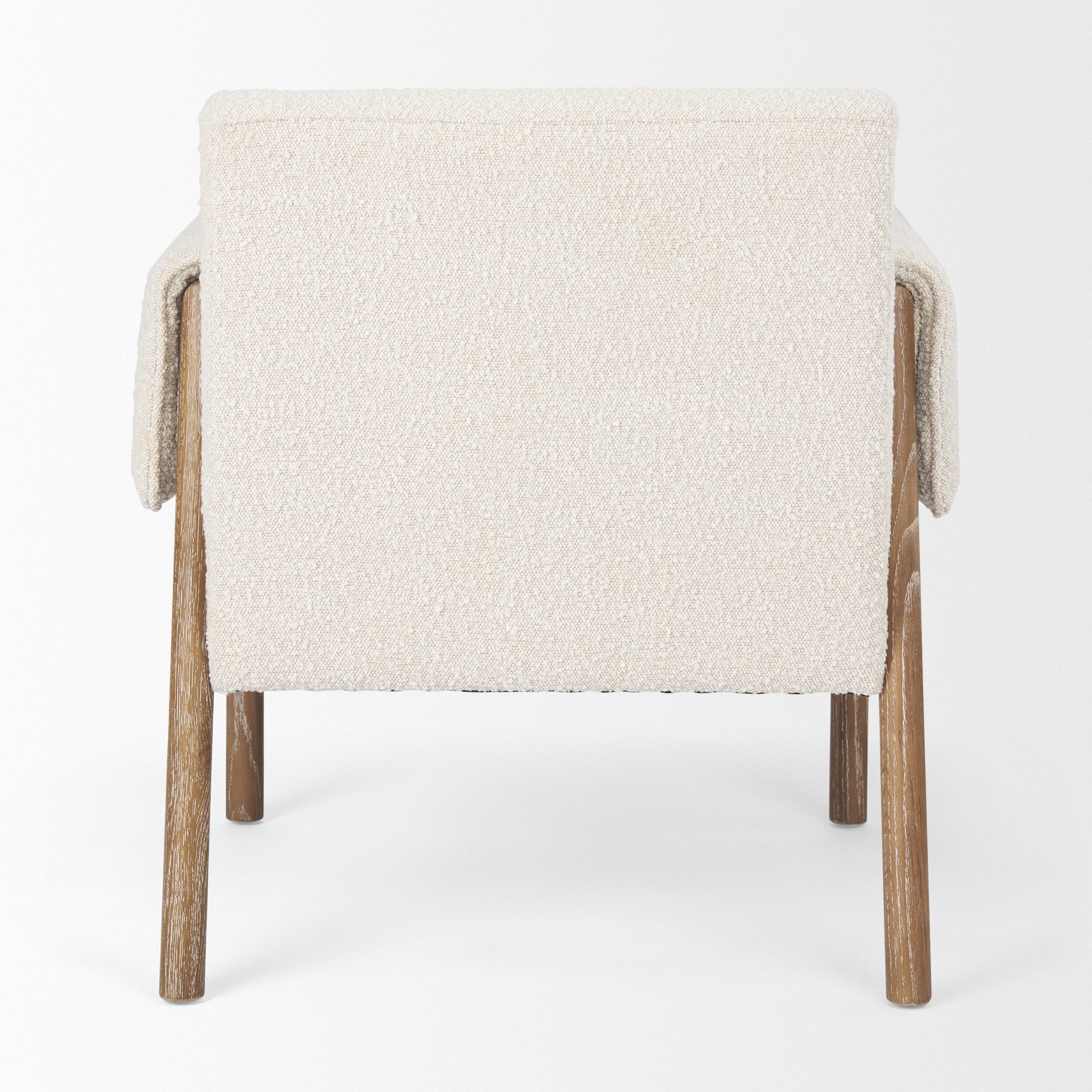 Ashton Cream Boucle Fabric Accent Chair