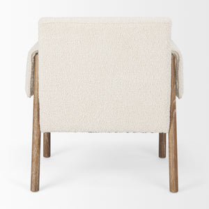 Ashton Cream Boucle Fabric Accent Chair