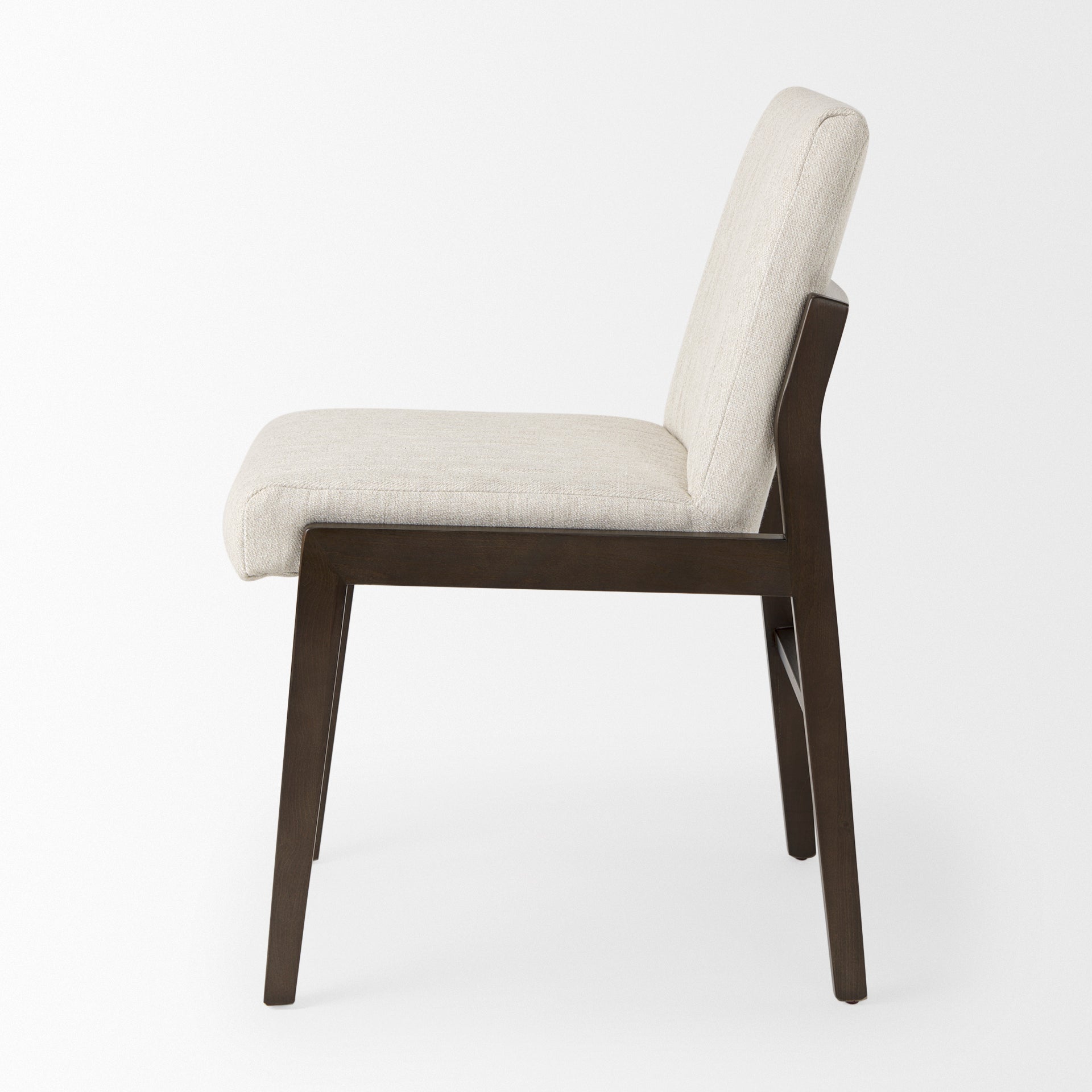 Tahoe Cream Upholstered Armless Dining Chair