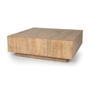 Hayden Wood Square Coffee Table