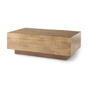 Hayden Wood Rectangular Coffee Table