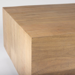 Hayden Wood Rectangular Coffee Table