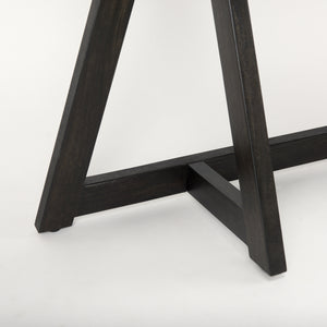 Jennings Dark Brown Wood Console Table