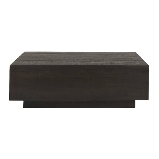 Hayden Wood Rectangular Coffee Table - Elite Maison