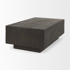 Hayden Wood Rectangular Coffee Table