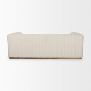 Ricciardo Cream Boucle 3-Seater Sofa