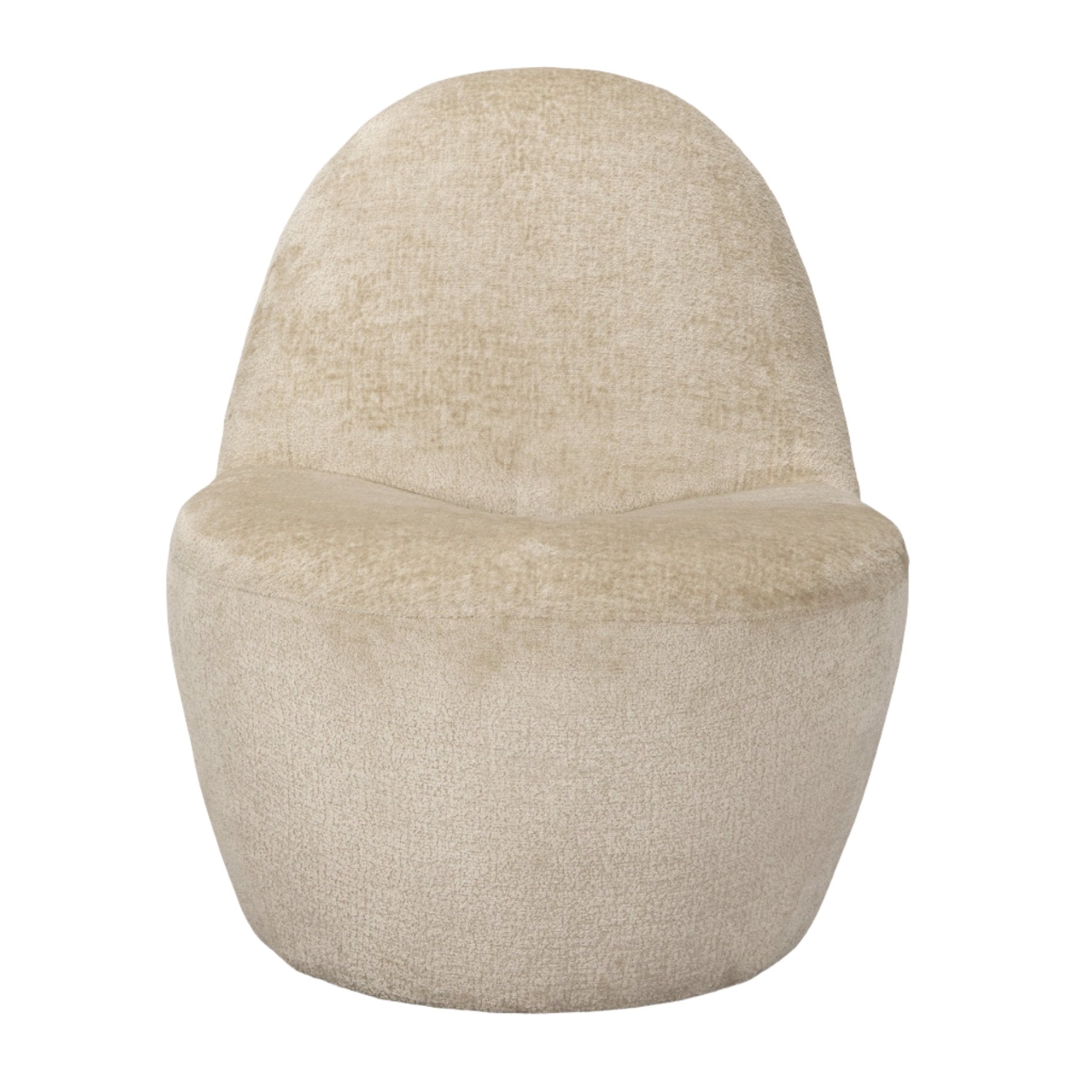 Beverly Beige Chenille Accent Chair