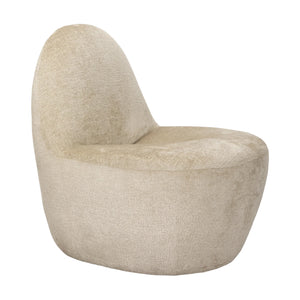 Beverly Beige Chenille Accent Chair