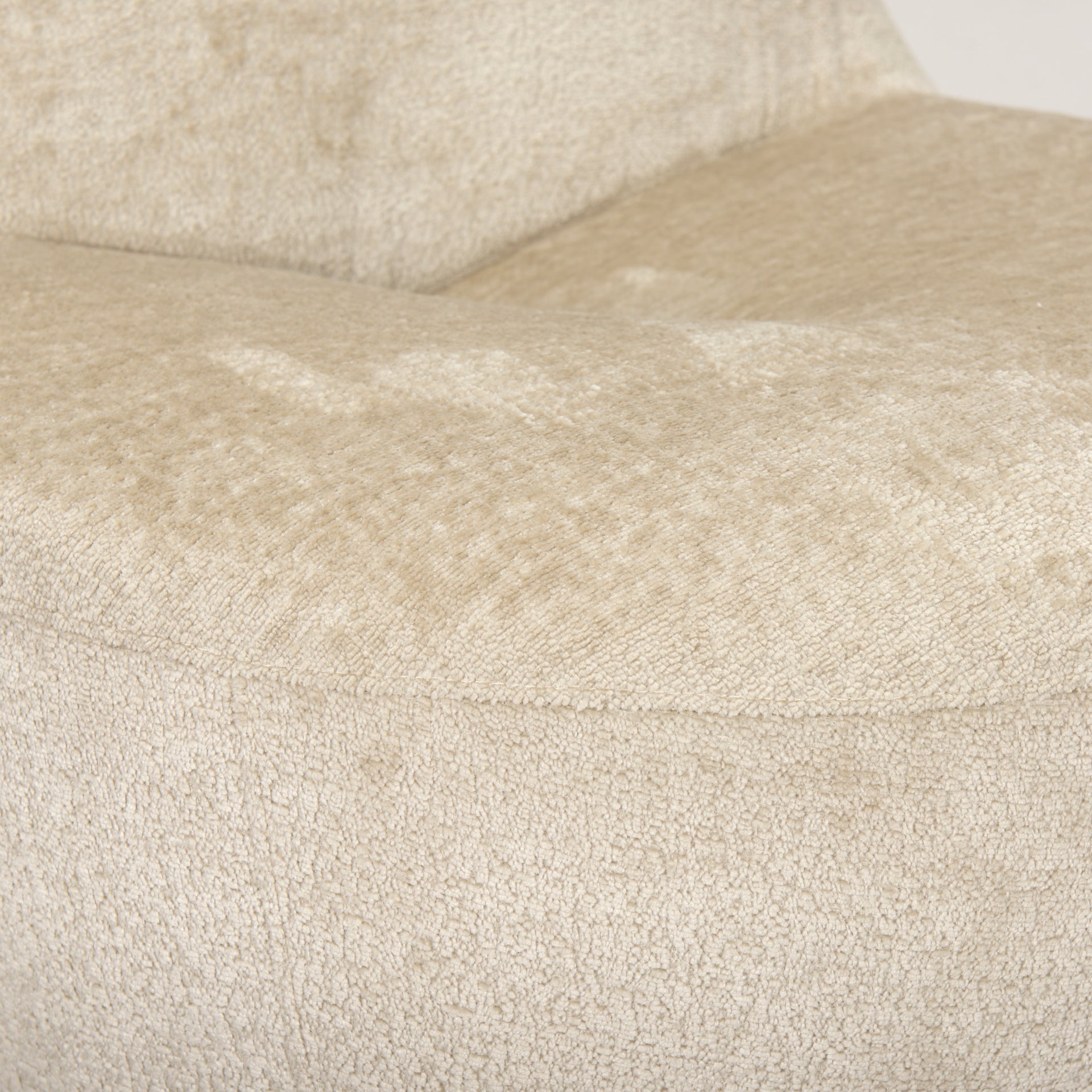 Beverly Beige Chenille Accent Chair