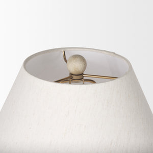 Marvin Taupe Ceramic Table Lamp