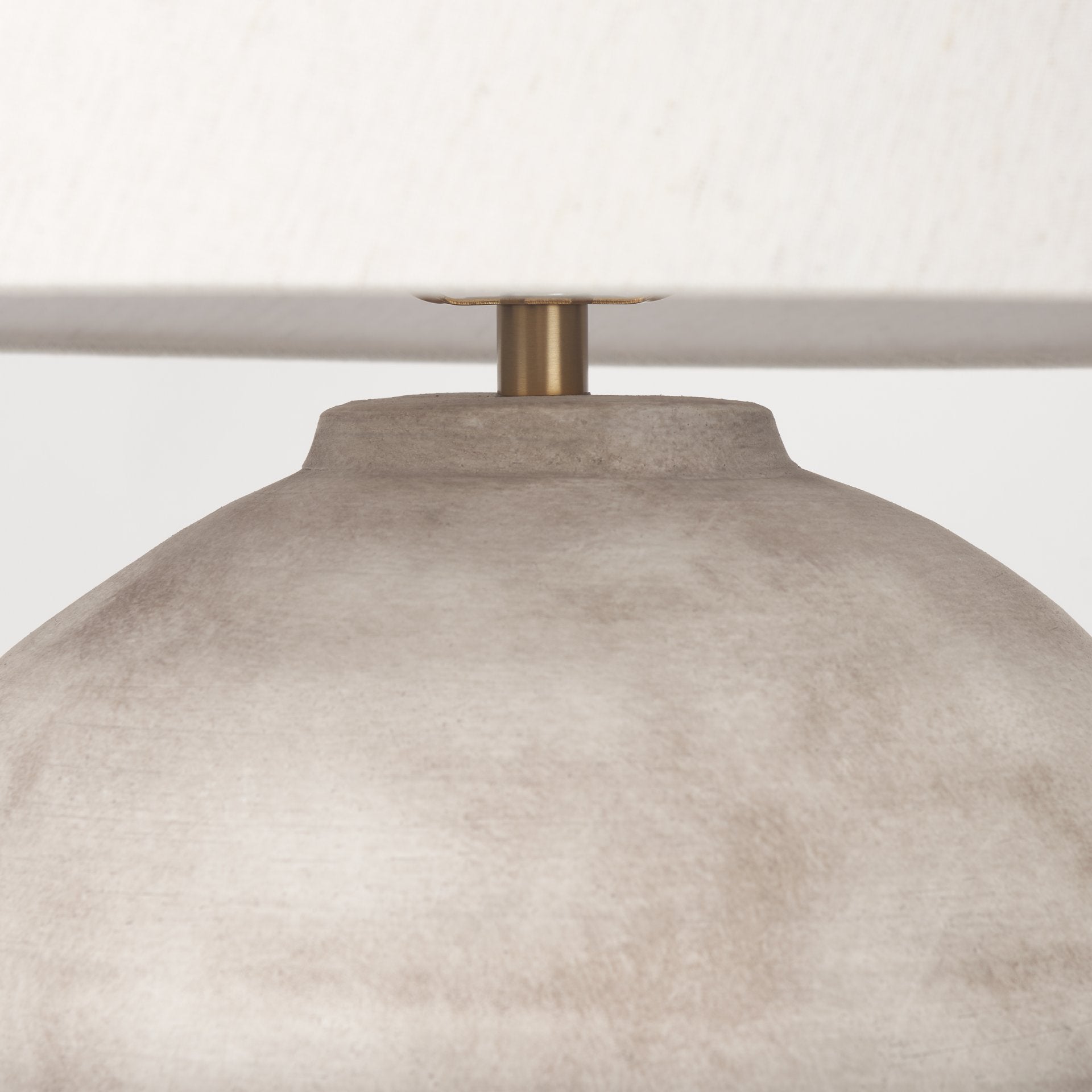 Marvin Taupe Ceramic Table Lamp