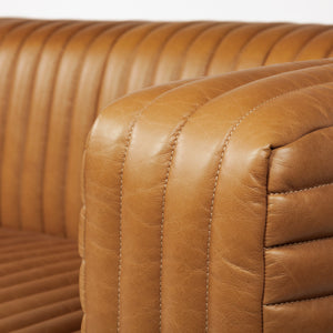 Ricciardo Leather Wrapped 3- Seater Sofa