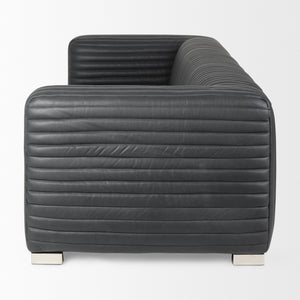 Ricciardo Leather Wrapped 3- Seater Sofa