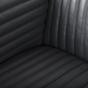 Ricciardo Leather Wrapped 3- Seater Sofa