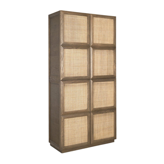 Sina 2- Door Curio Cabinet - Elite Maison