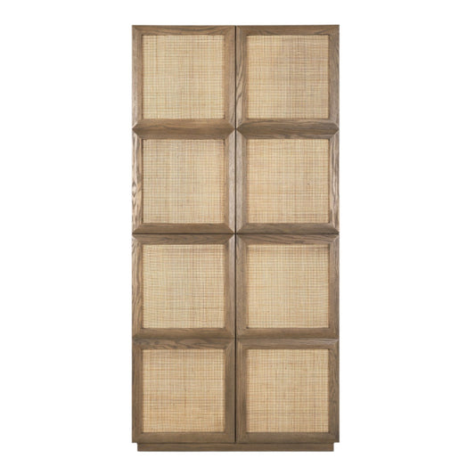 Sina 2- Door Curio Cabinet - Elite Maison