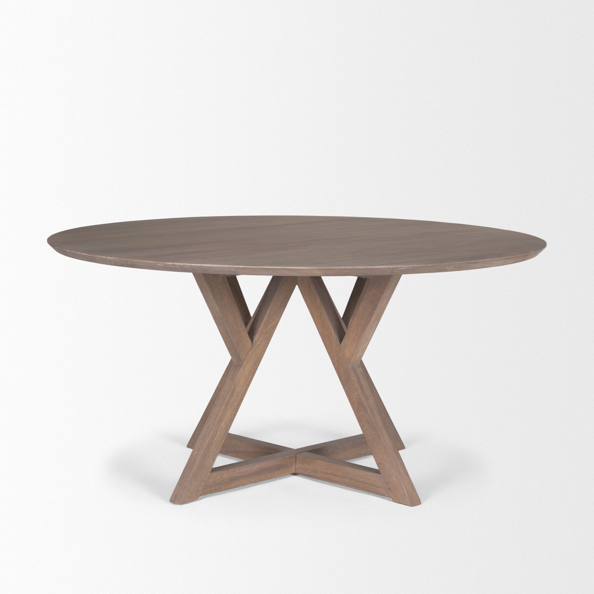 Jennings Light Brown Wood Dining Table