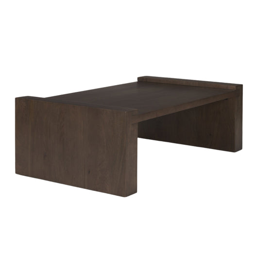 Wesson Wooden Rectangular Coffee Table - Elite Maison