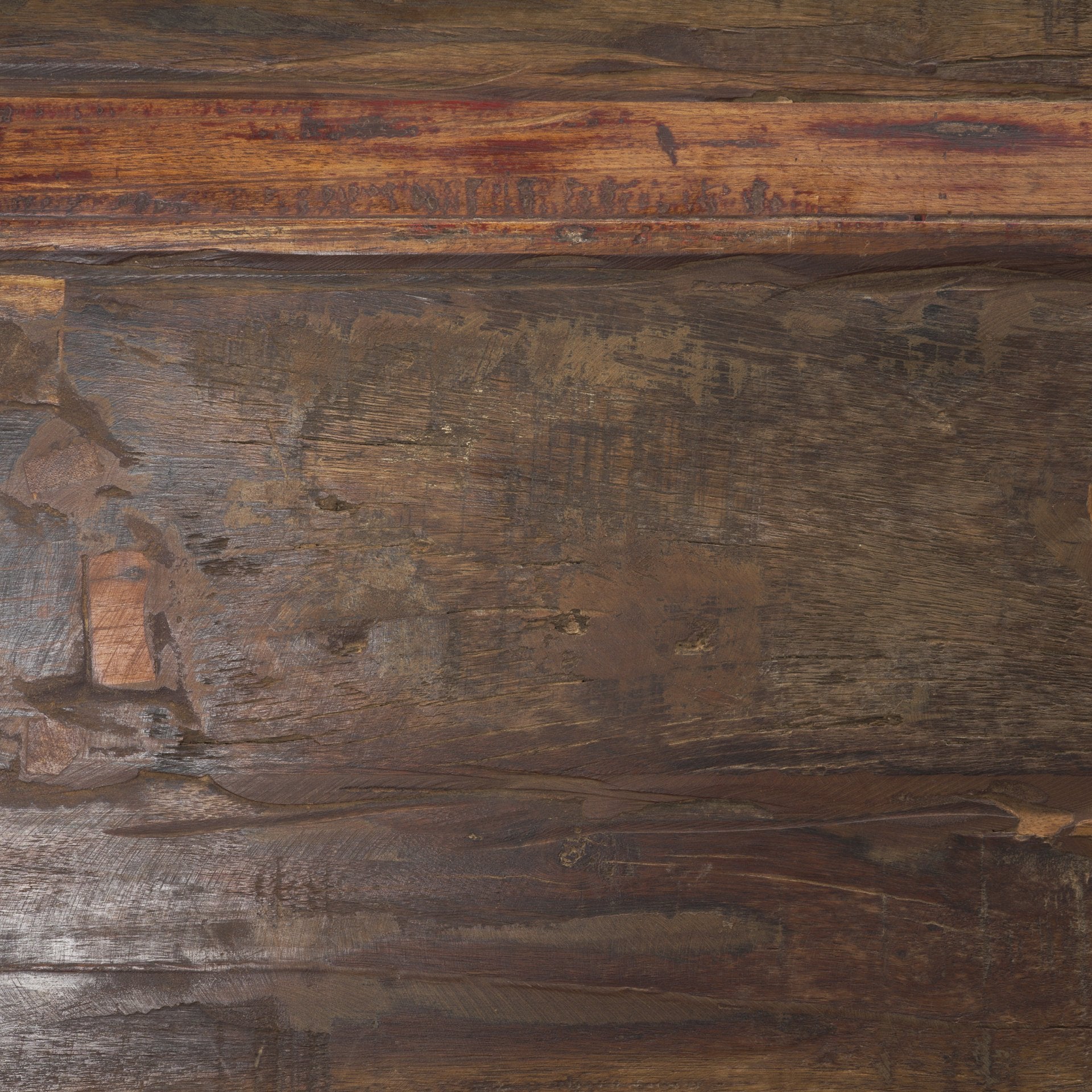 Estelle Rustic Brown Bench - Elite Maison