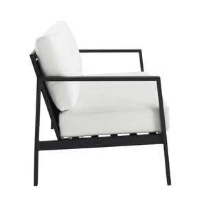 Alora Aluminum Natural Loveseat