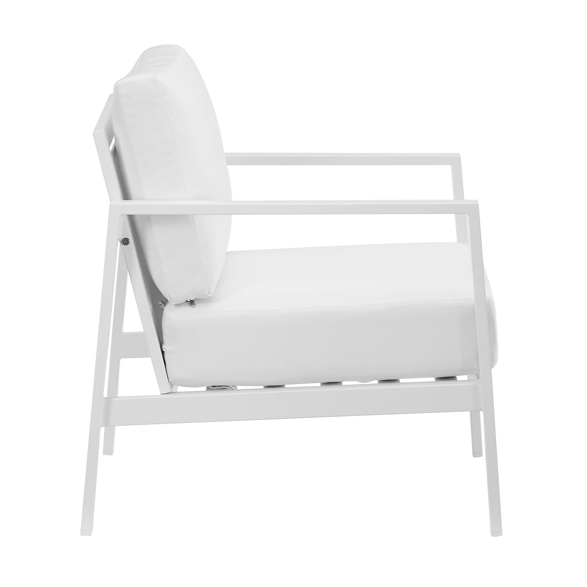 Alora Aluminum Single Arm Chair