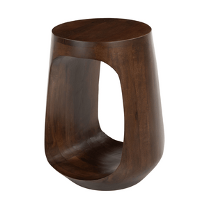 Okno Side Table Walnut - Elite Maison