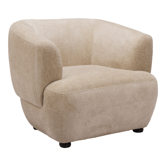 Bekker Accent Chair Golden Beige - Elite Maison