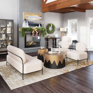 Arendal Accent Chair Vanilla - Elite Maison