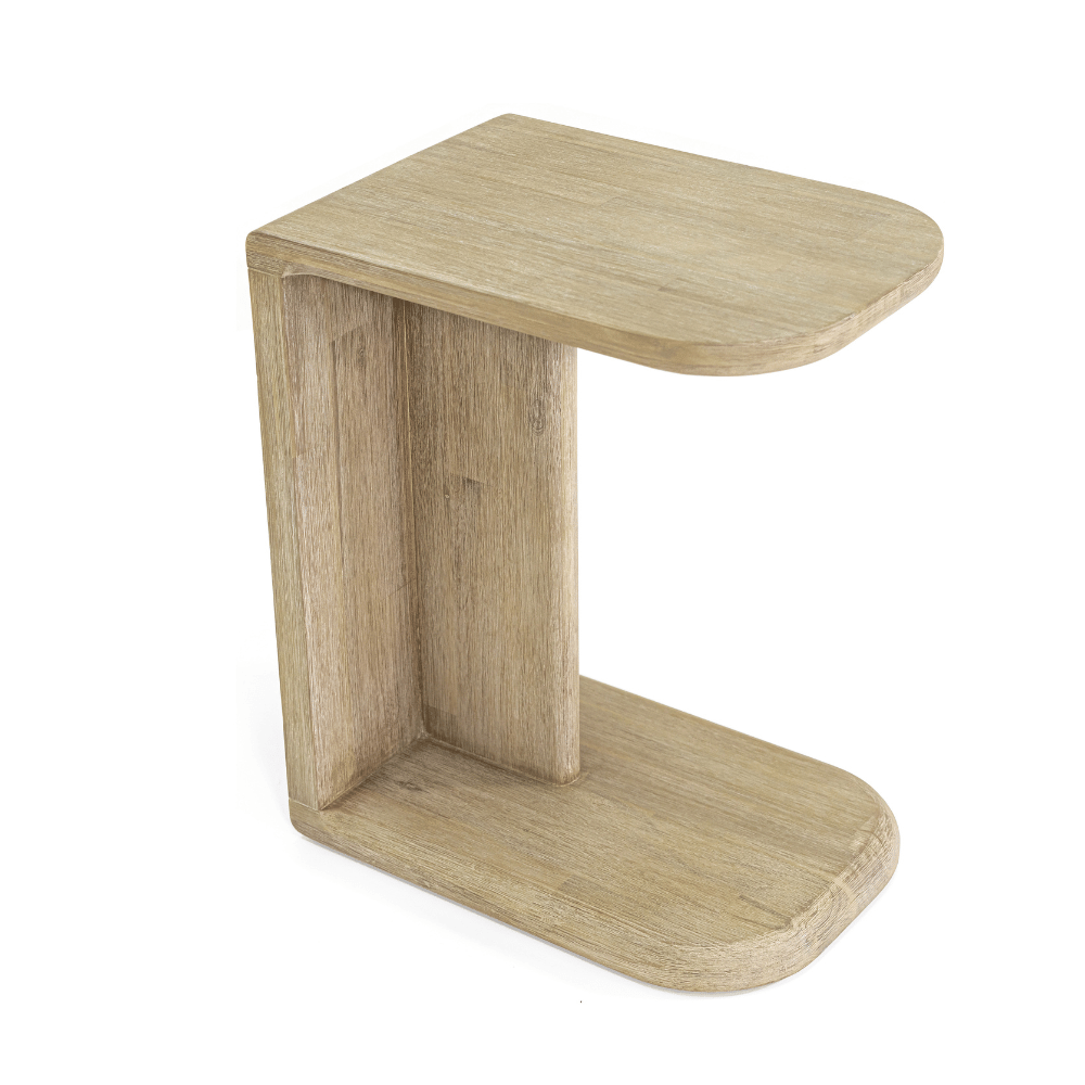 Lucca C-Shaped Side Table - Elite Maison