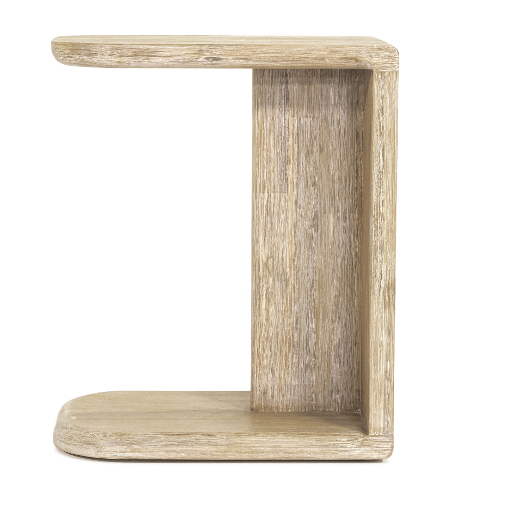 Lucca C-Shaped Side Table - Elite Maison