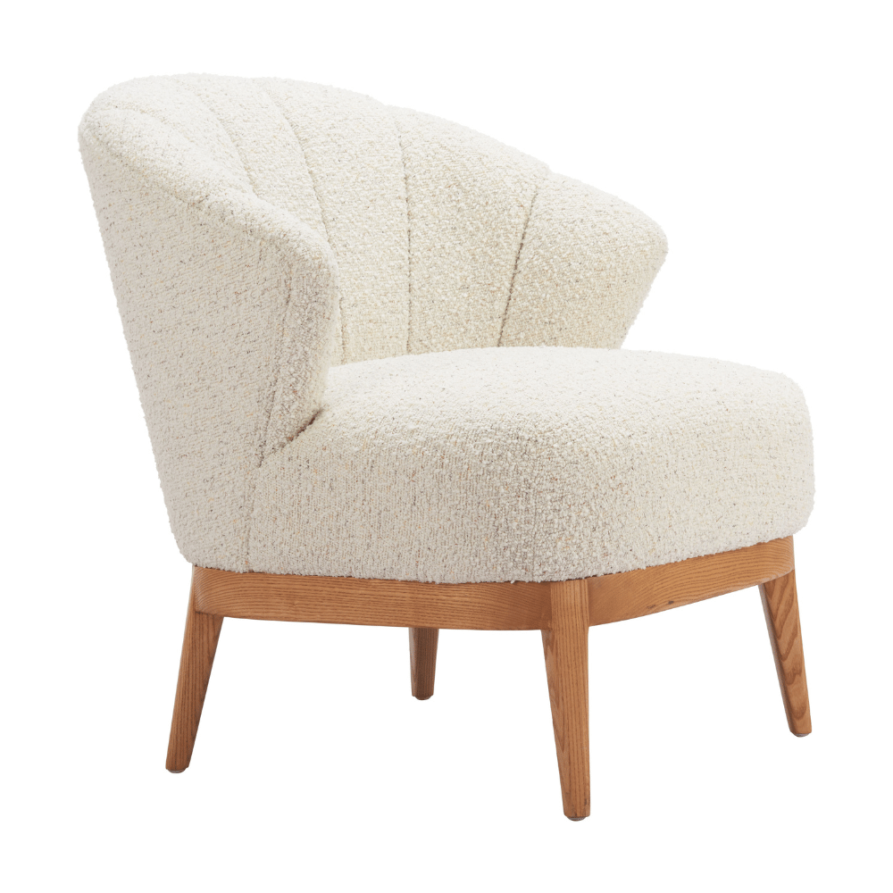 Leque Accent Chair Tawny Beige - Elite Maison