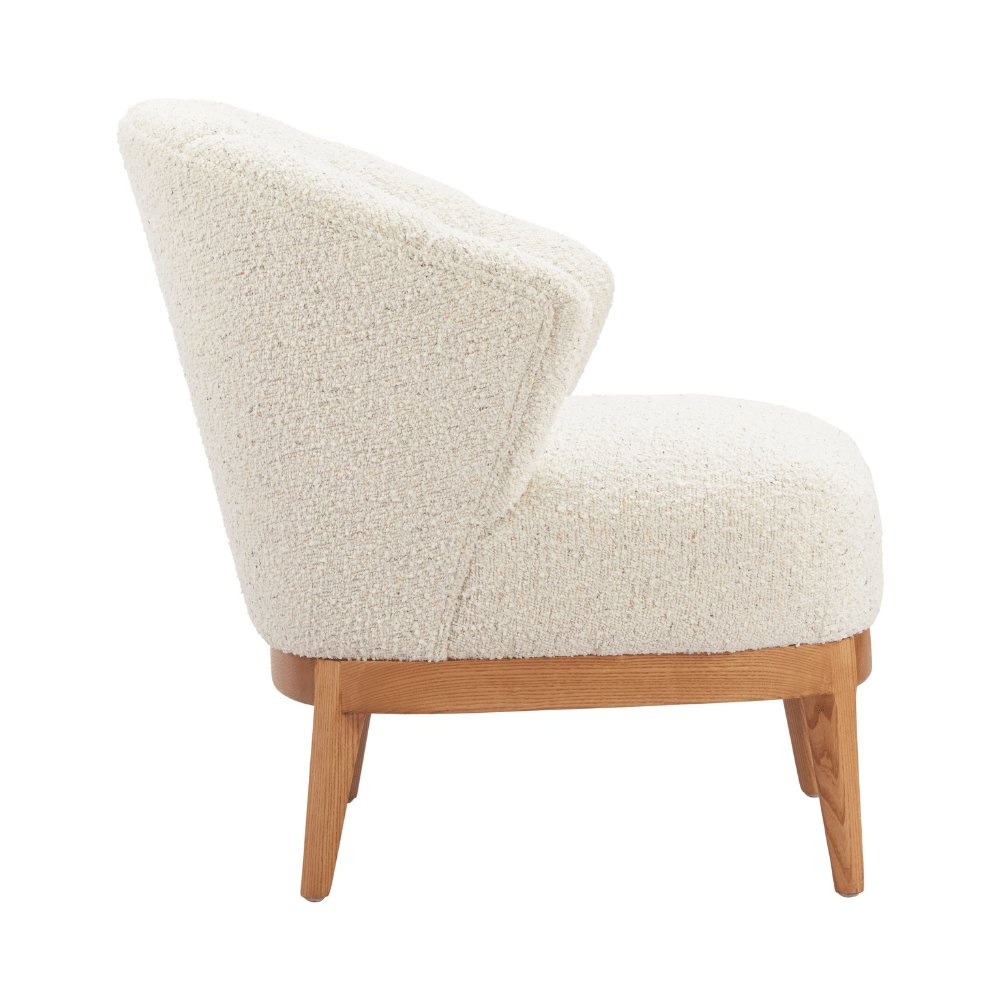 Leque Accent Chair Tawny Beige - Elite Maison