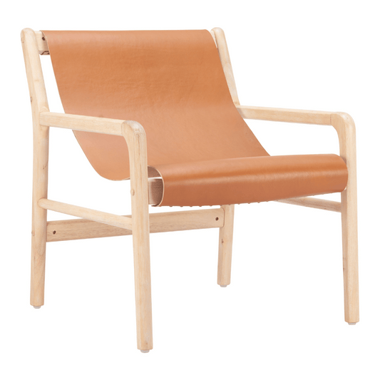 Doek Accent Chair Tan - Elite Maison