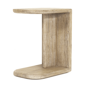 Lucca C-Shaped Side Table - Elite Maison
