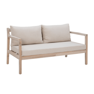 Svana Beige Natural 2 Seater Sofa
