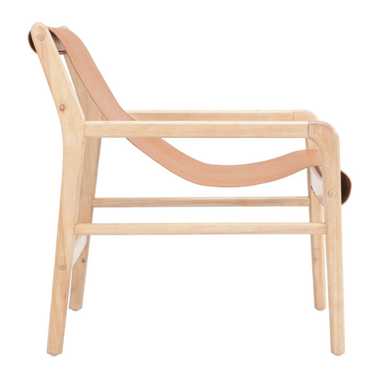 Doek Accent Chair Tan - Elite Maison