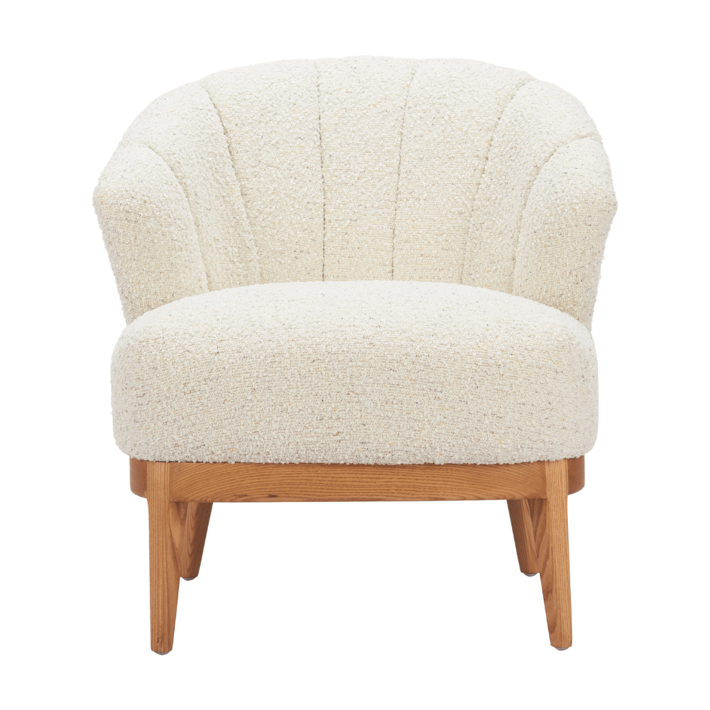 Leque Accent Chair Tawny Beige - Elite Maison