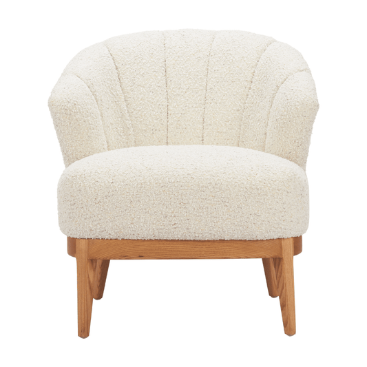 Leque Accent Chair Tawny Beige - Elite Maison