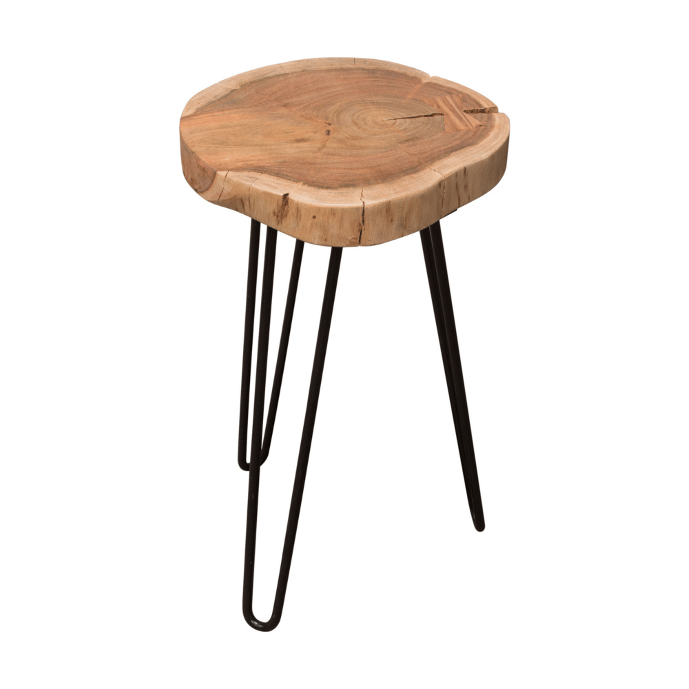 Joss Natural Acacia Accent Table
