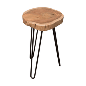Joss Natural Acacia Accent Table