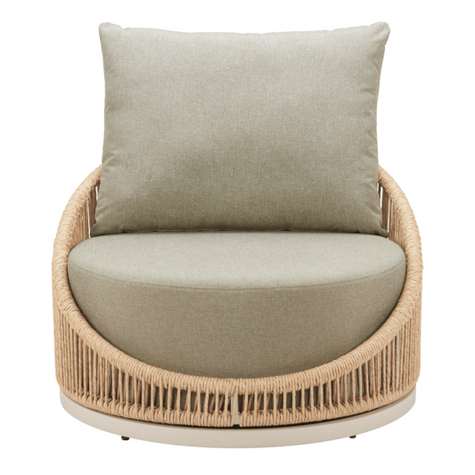 Cabana Swivel Chair Multicolor - Elite Maison
