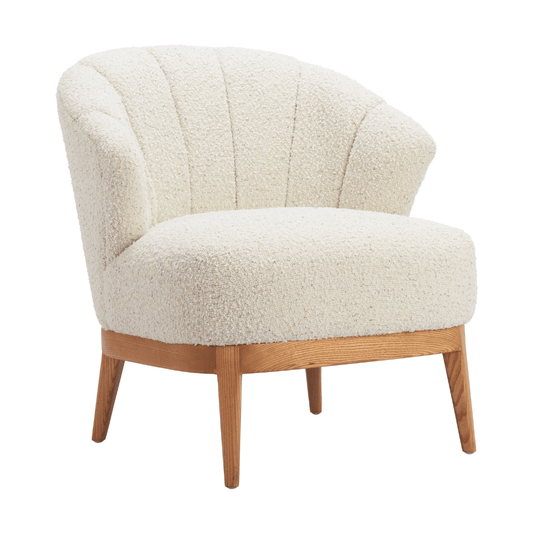 Leque Accent Chair Tawny Beige - Elite Maison