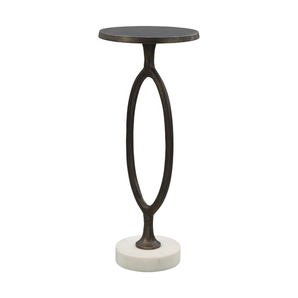 Bonita Accent Table Bronze - Elite Maison